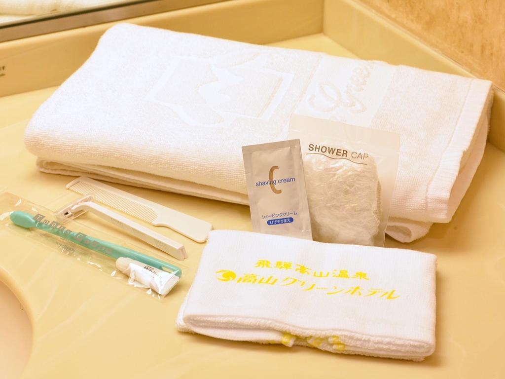 فندق تاكاياما جرين المظهر الخارجي الصورة A folded towel