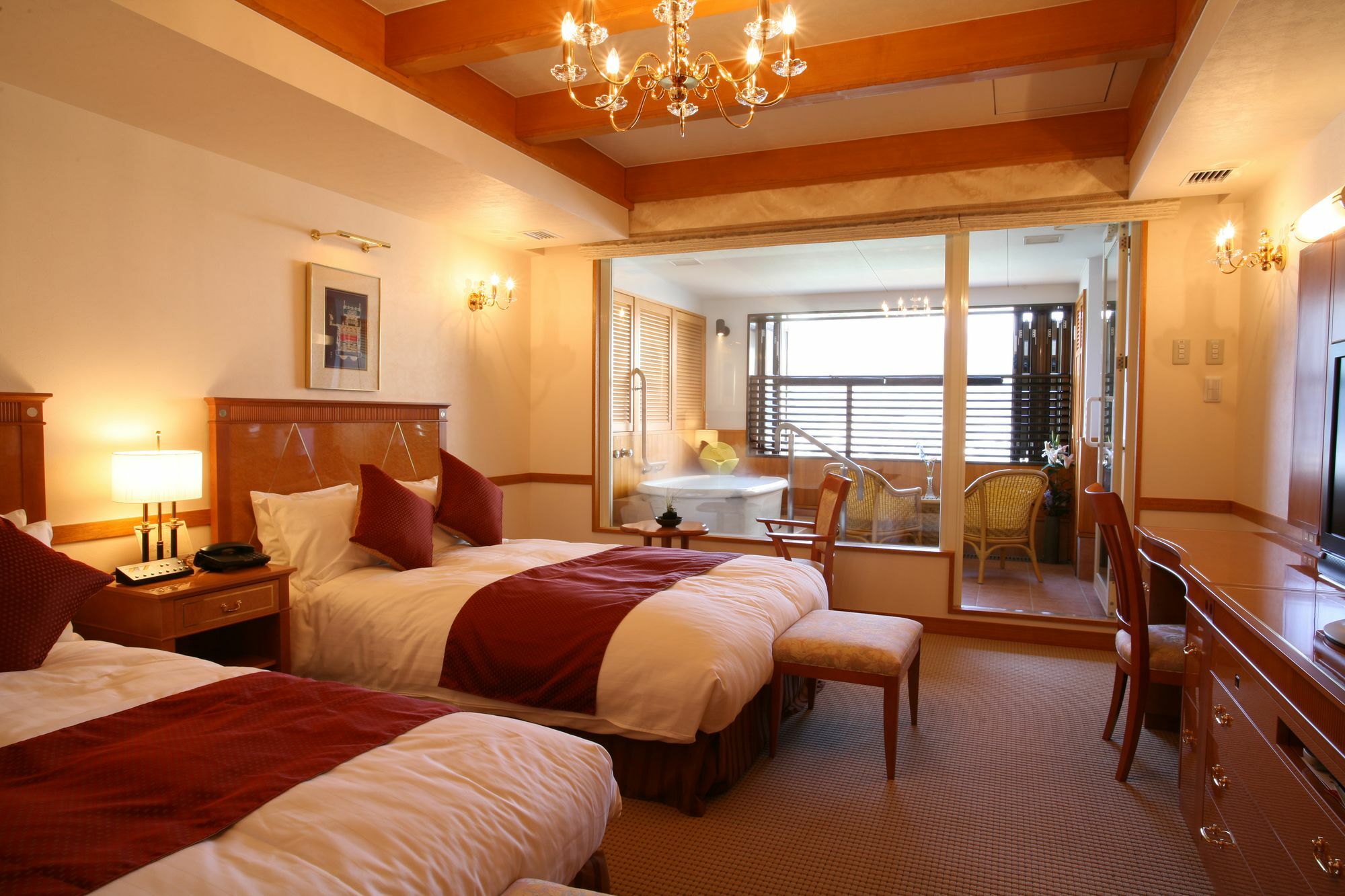 فندق تاكاياما جرين المظهر الخارجي الصورة A room at the hotel